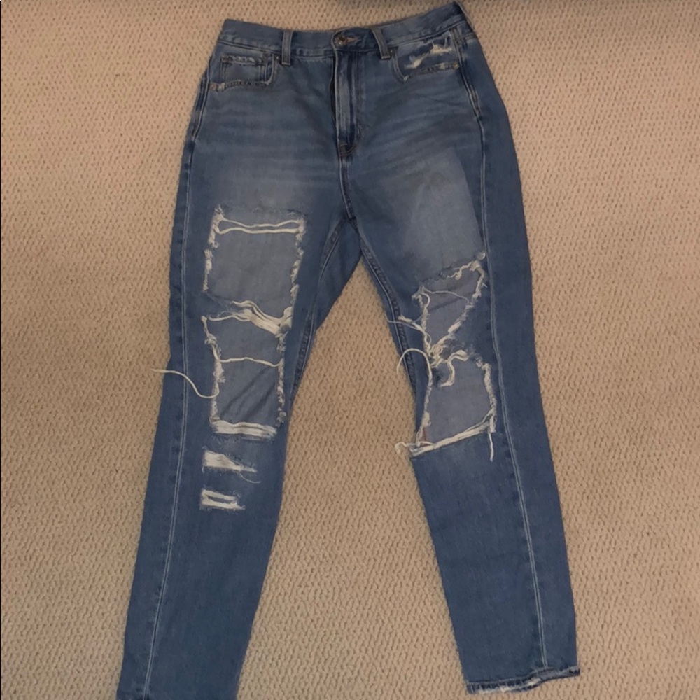 American eagle mom jeans, size 4